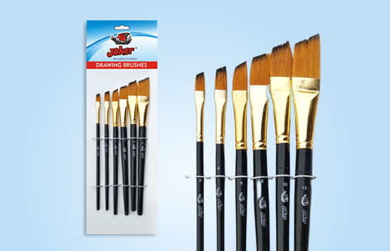 Flat Color Brush Pack of 4