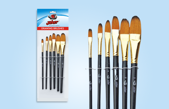 Flat Color Brush Pack of 7