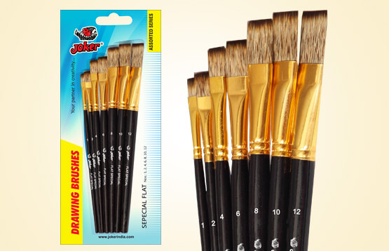 Best Quality Watercolor Brushes, Flat Premium Color Brush Mumbai