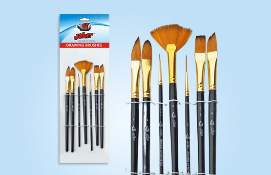 Flat Color Brush Pack of 7
