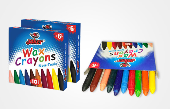 Wax Color Crayons